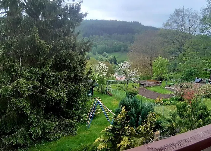 Im Harz Mit Wanderwegen